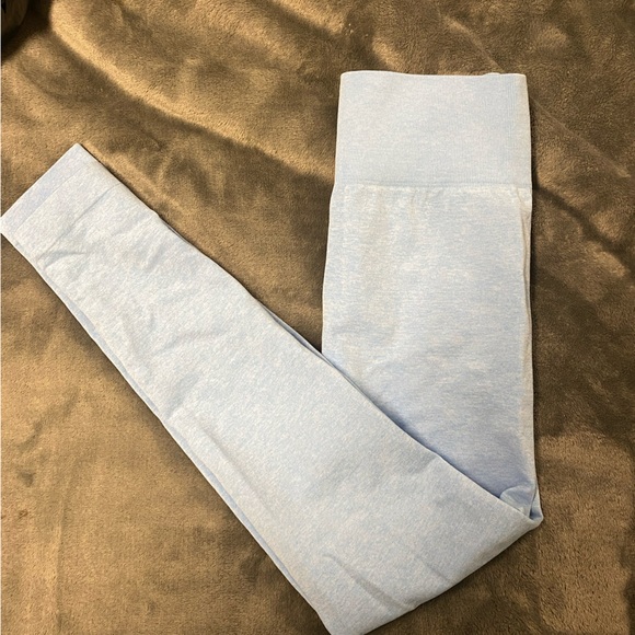 Baby Blue Workout Leggings - Picture 1 of 1